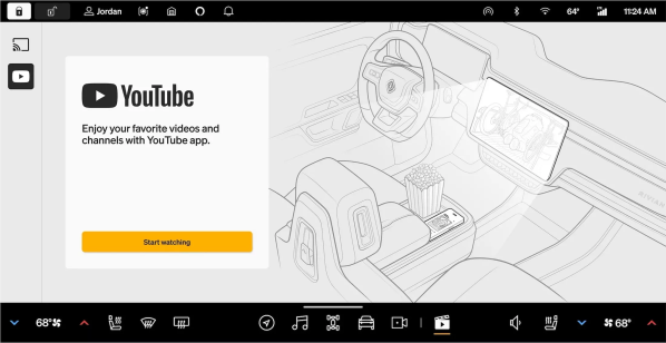 Rivian升级：車(chē)辆内设App，手机投屏功能(néng)，打造史诗级驾驶體(tǐ)验